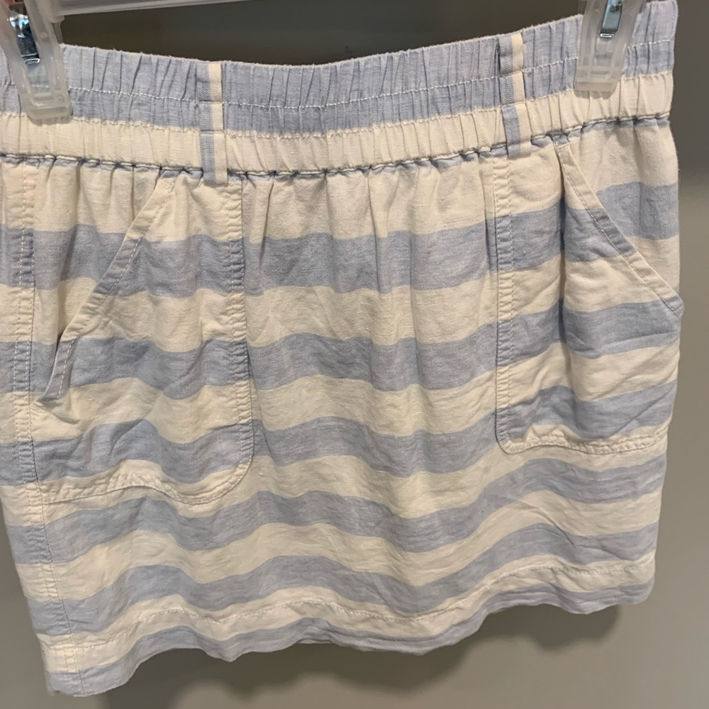Loft striped skirt